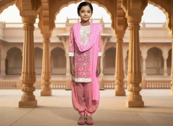 Children's Churidar Kurta Pajama: A Touch of Ethnic Elegance